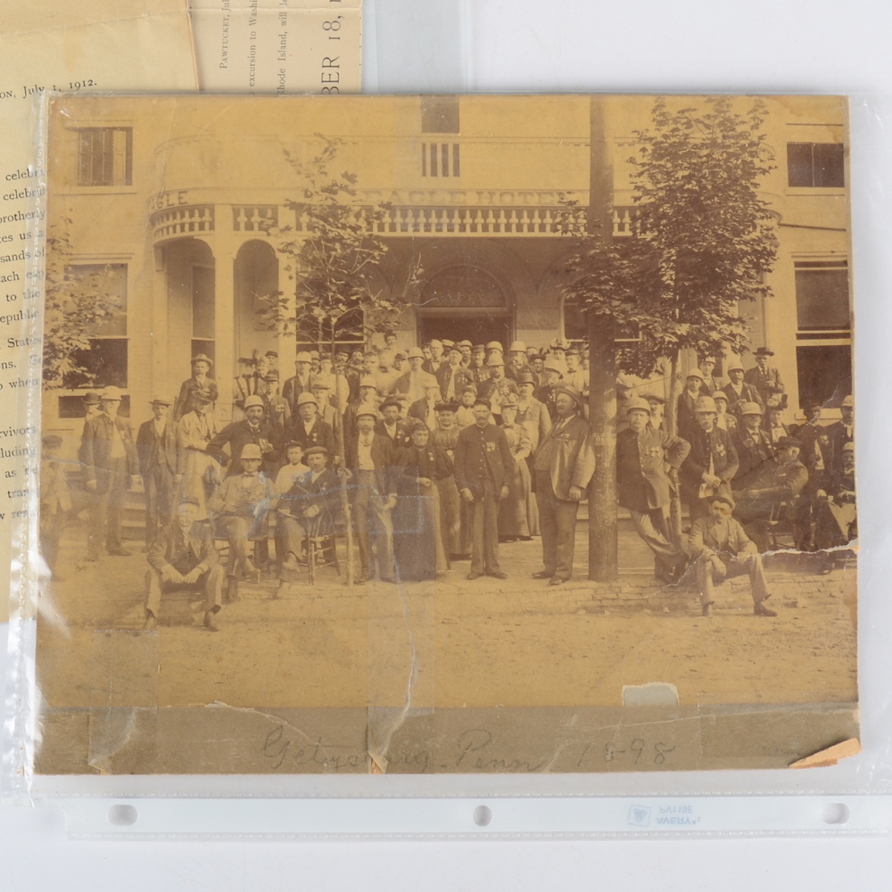 Civil War Archive Items From Soldier George H. Scott