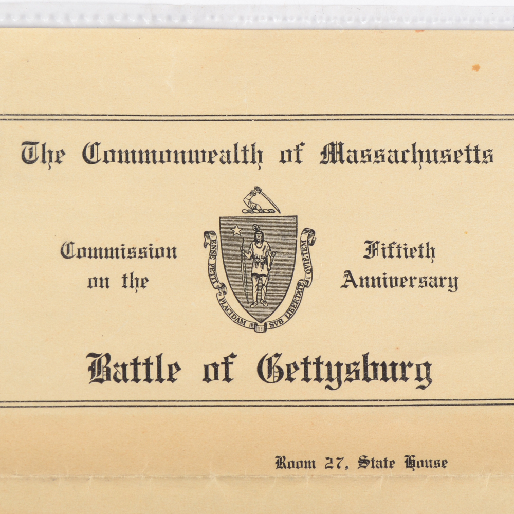 Civil War Archive Items From Soldier George H. Scott
