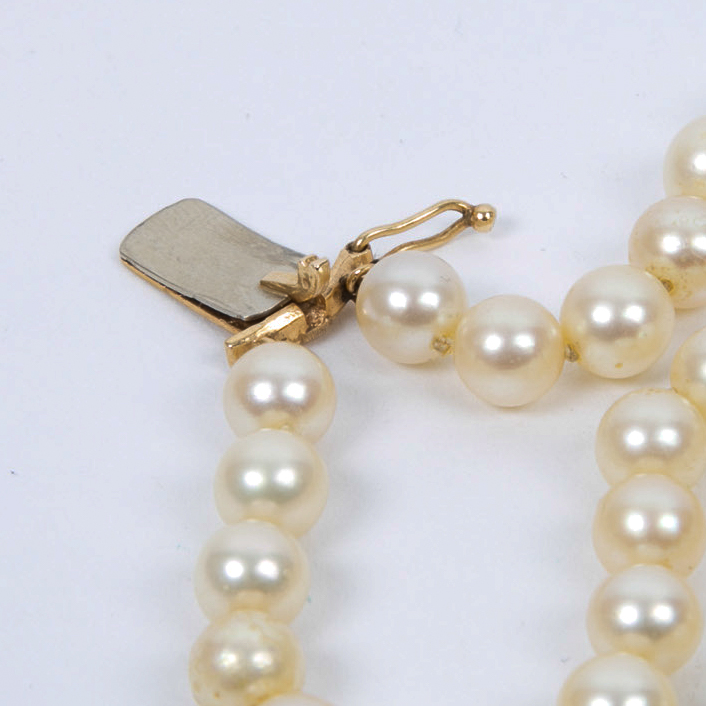 Vintage Double Strand of Cultured Pearls