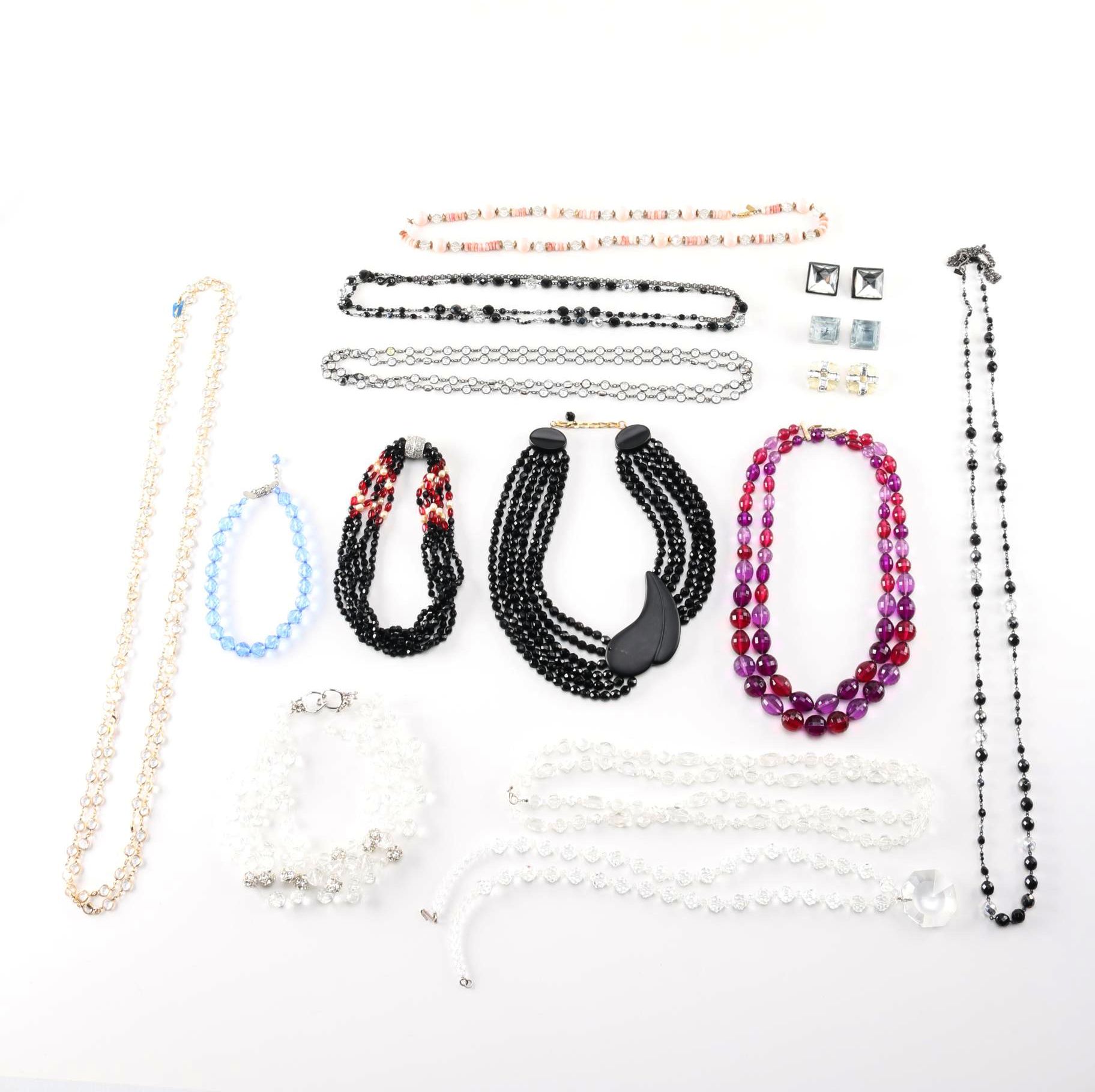 Costume Jewelry Collection Featuring Austrian Crystal