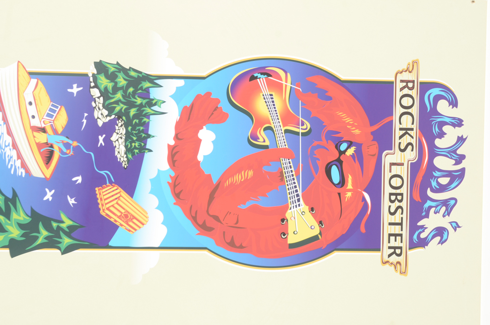 Ten Clyde's Restaurant Promotional Posters