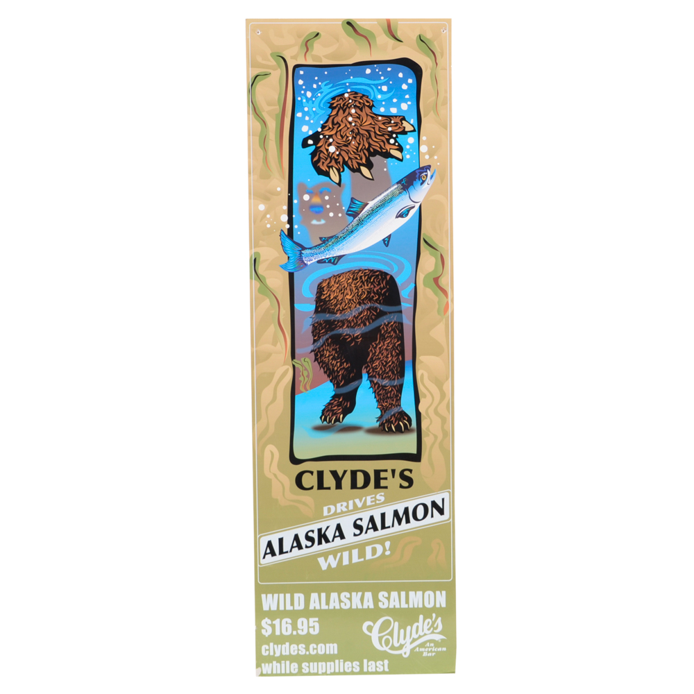 Ten Clyde's Restaurant Promotional Posters