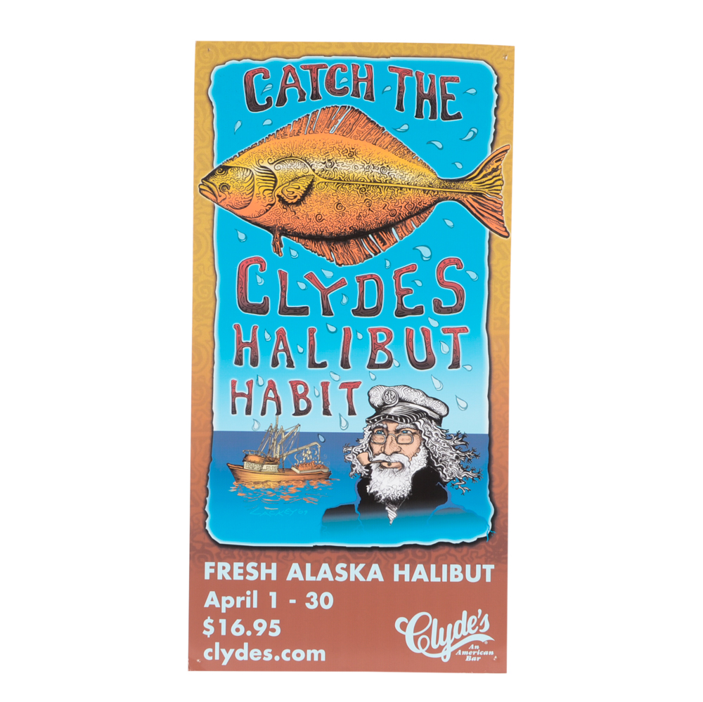 Ten Clyde's Restaurant Promotional Posters