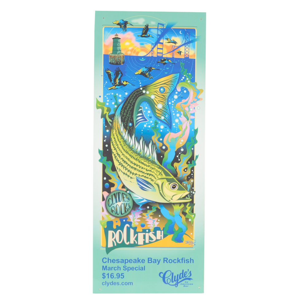 Ten Clyde's Restaurant Promotional Posters