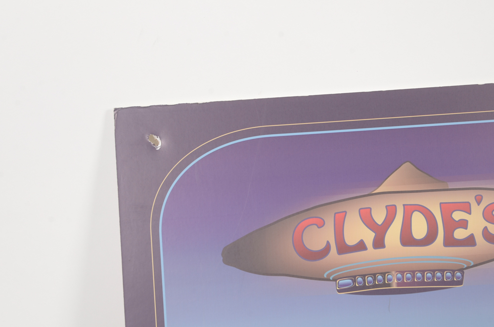 Ten Clyde's Restaurant Promotional Posters