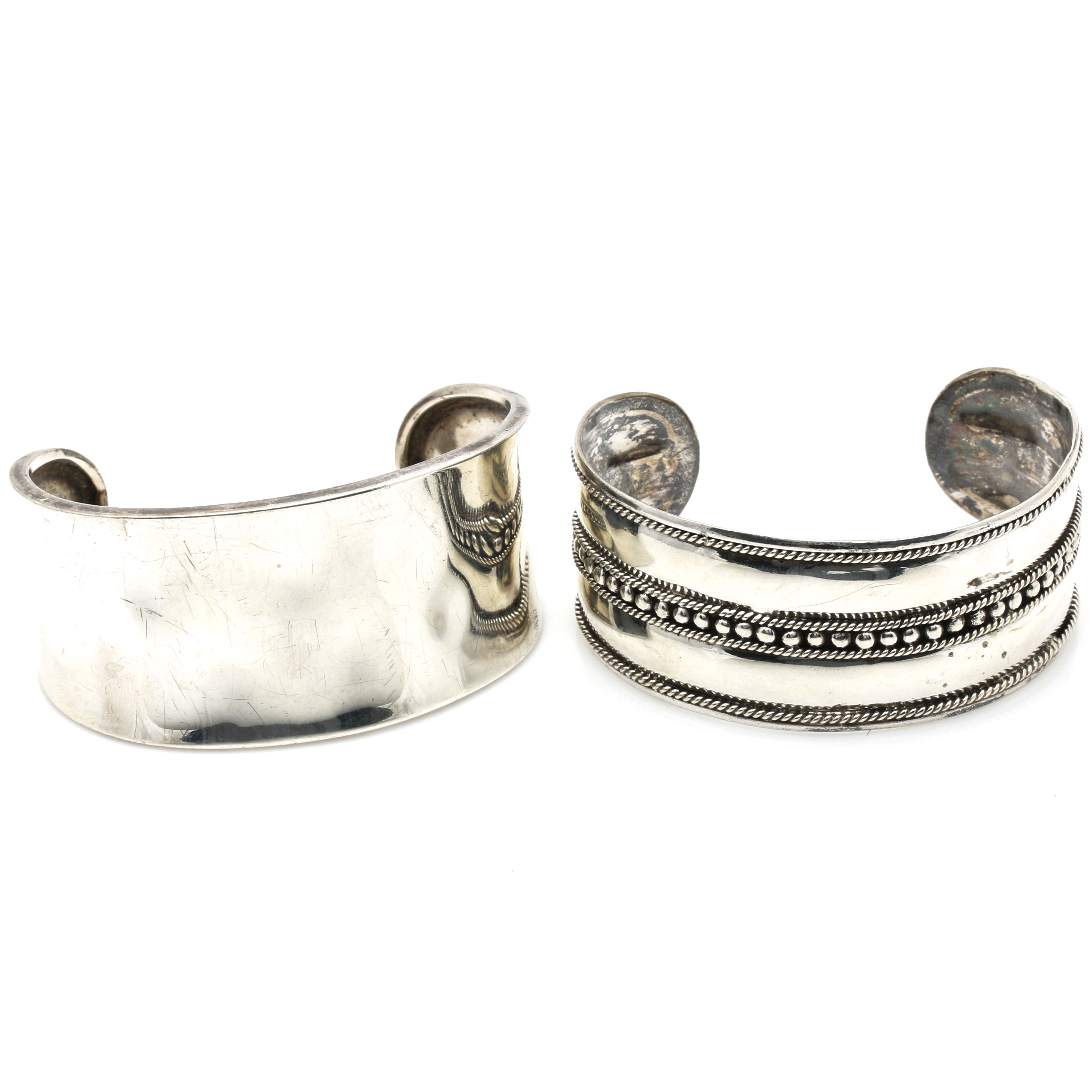 Sterling Silver Cuff Bracelets