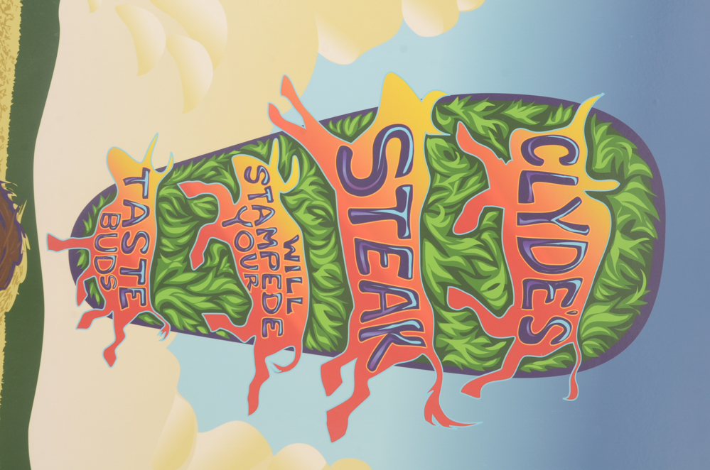 Ten Clyde's Restaurant Promotional Posters