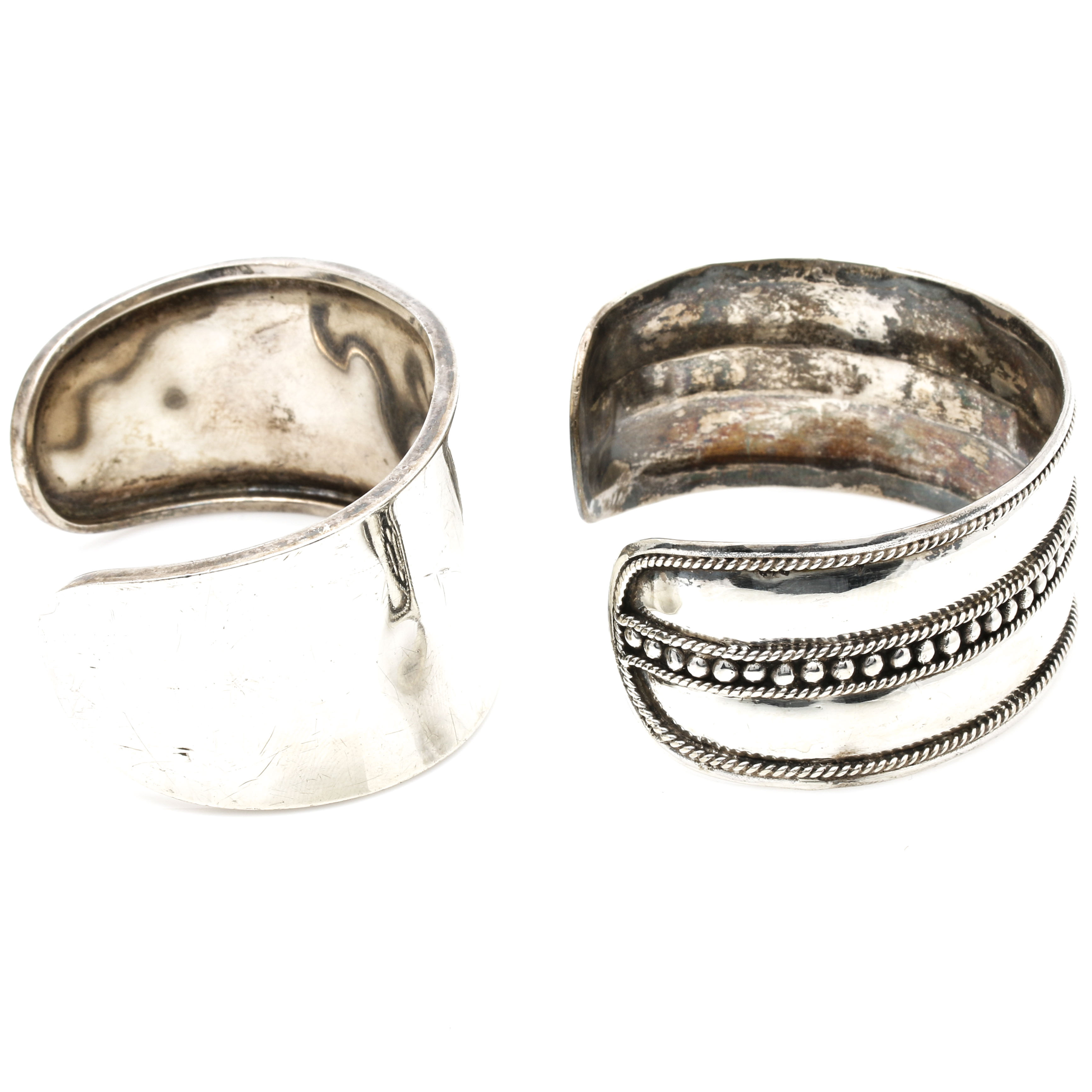 Sterling Silver Cuff Bracelets