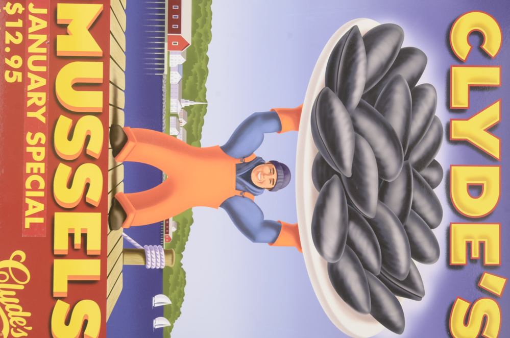 Ten Clyde's Restaurant Promotional Posters