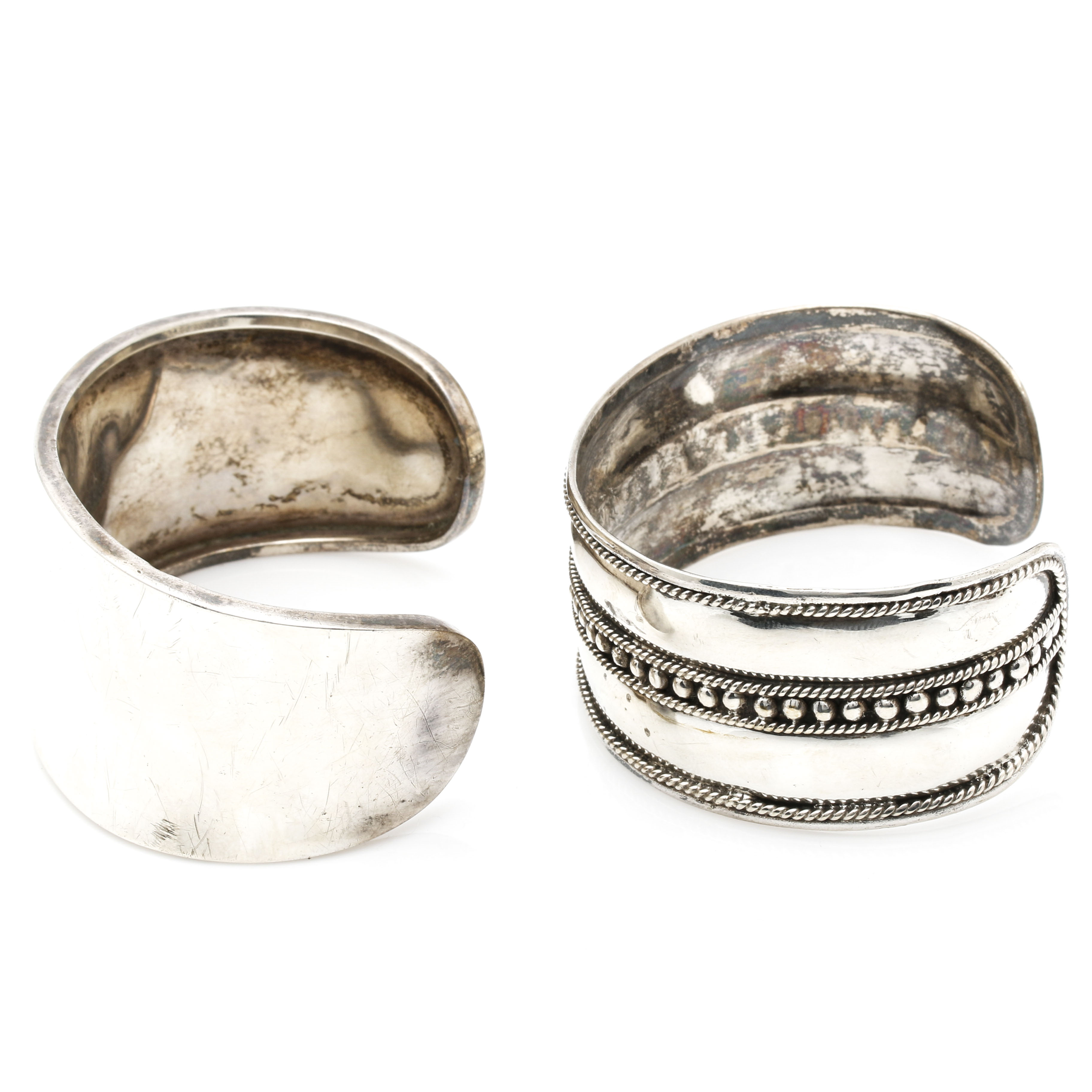 Sterling Silver Cuff Bracelets