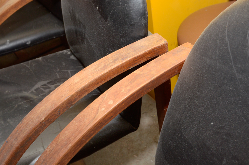 Set of 10 Peter Danko Modern "Clyde's" Chairs