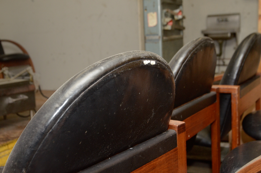 Set of 10 Peter Danko Modern "Clyde's" Chairs