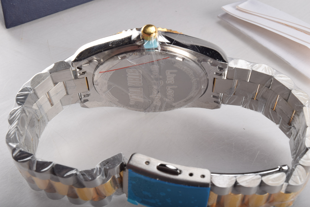 The Bradford Exchange 24K Plated Star Trek Watch