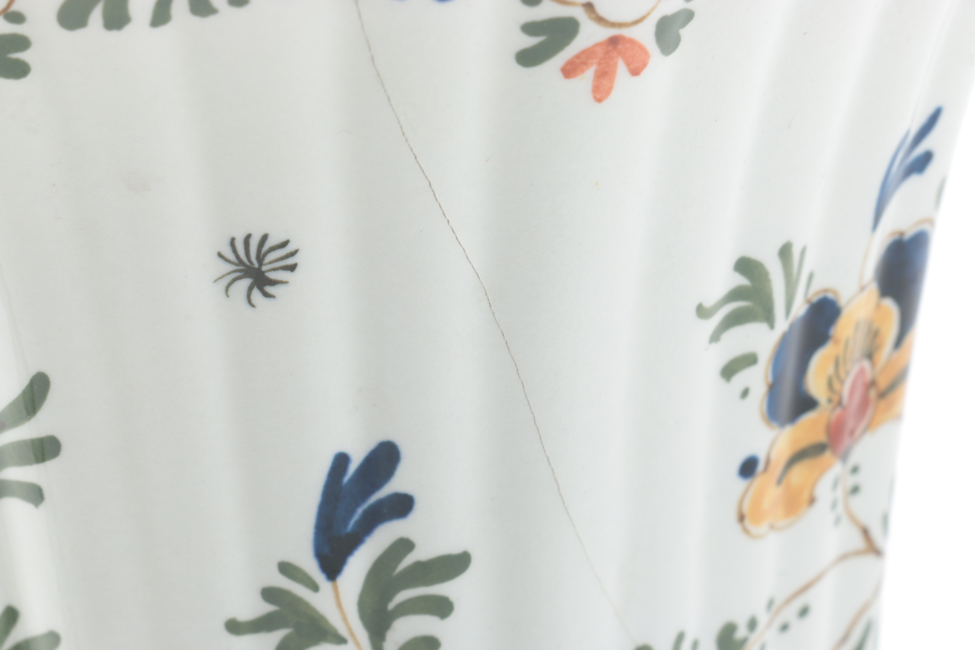 Porcelain Vase and Trinket Boxes Featuring Delft