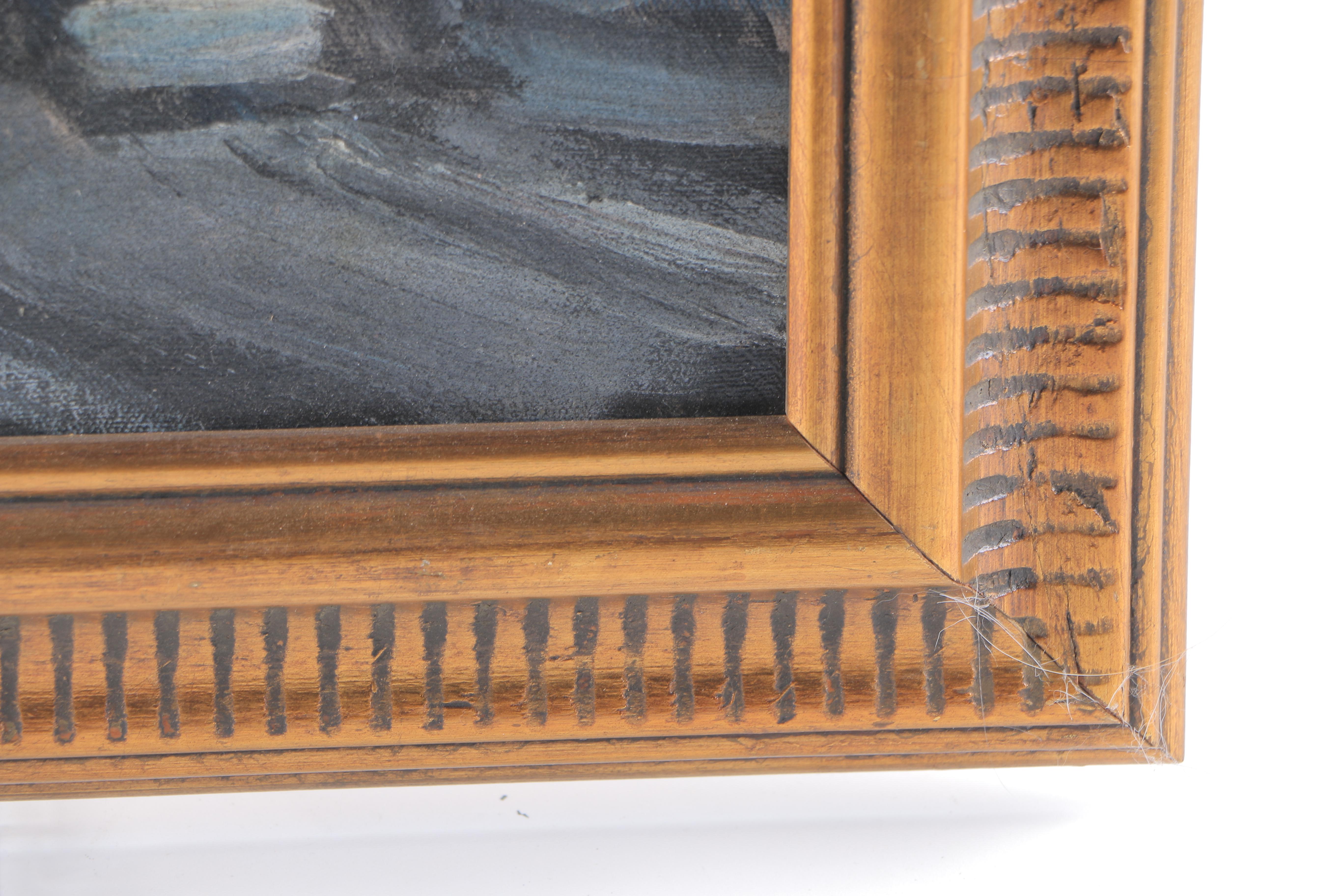 Pascal Cucaro Oil Painting of Cable Cars in San Francisco