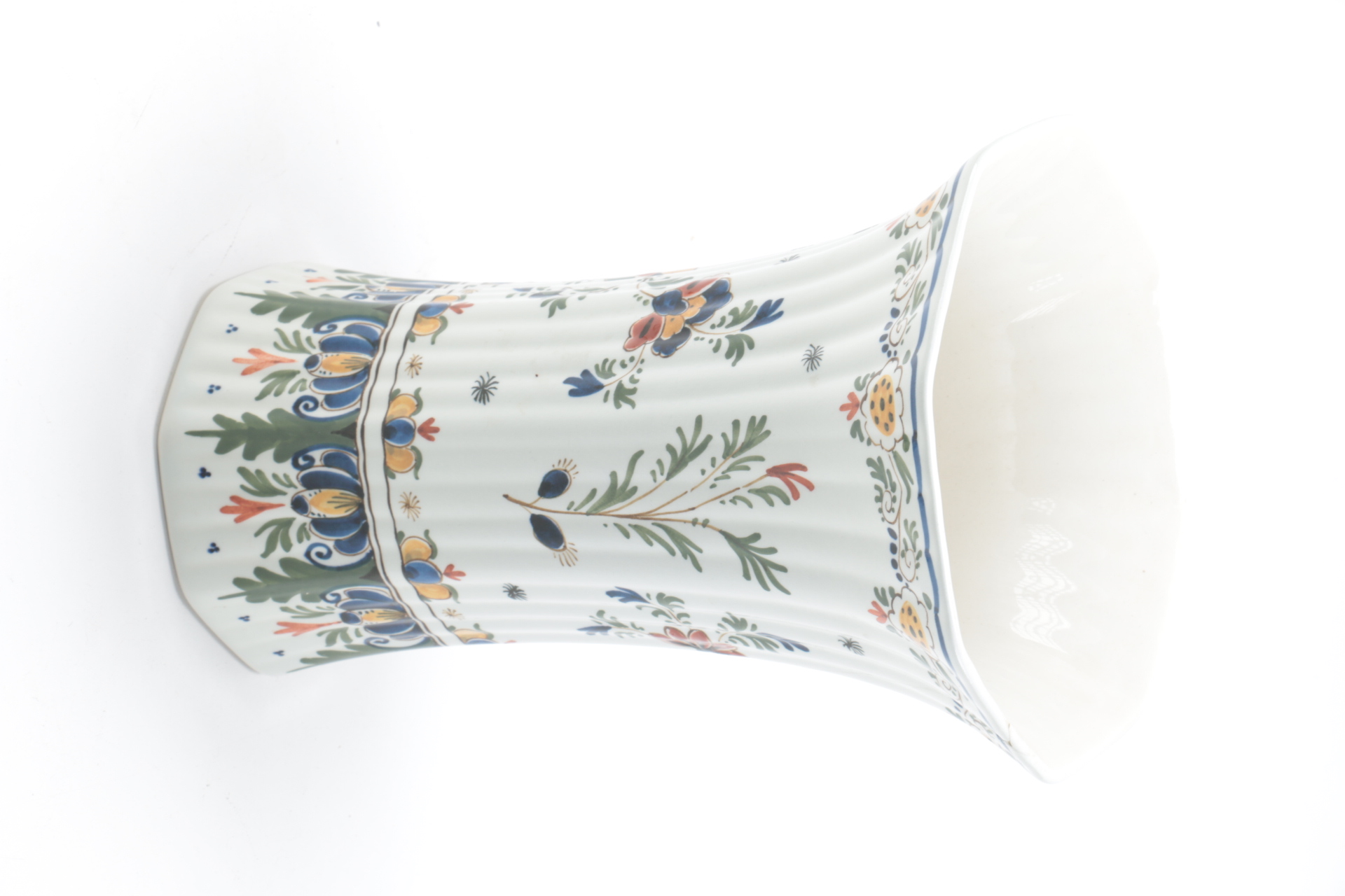 Porcelain Vase and Trinket Boxes Featuring Delft