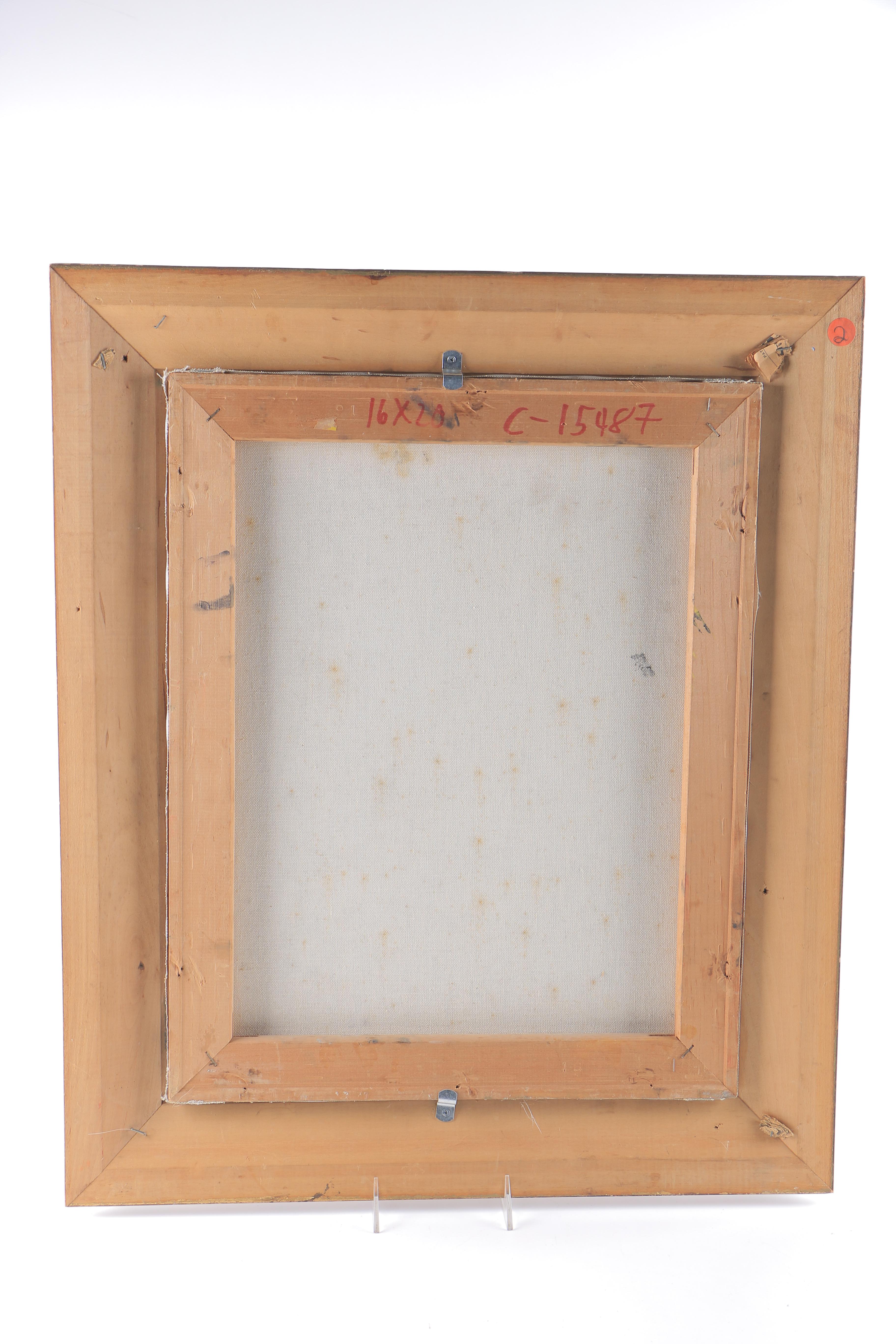 Pascal Cucaro Oil Painting of Cable Cars in San Francisco