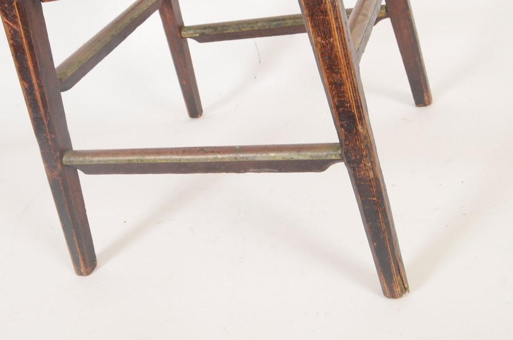 Set of Five Oak Bar Stools