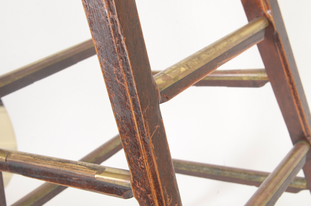 Set of Five Oak Bar Stools