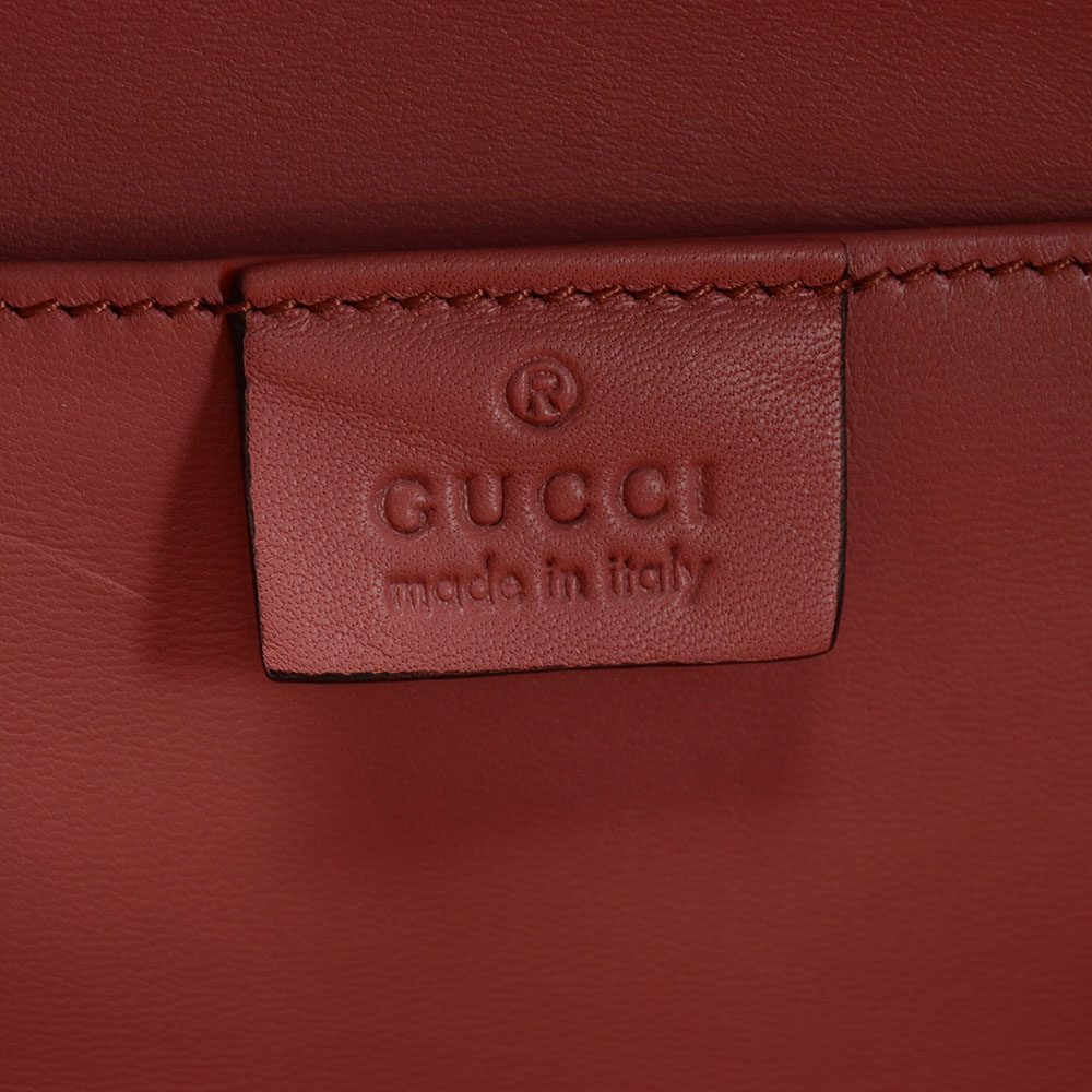 Gucci Broadway Rose Lurex Brocade Embroidered Clutch