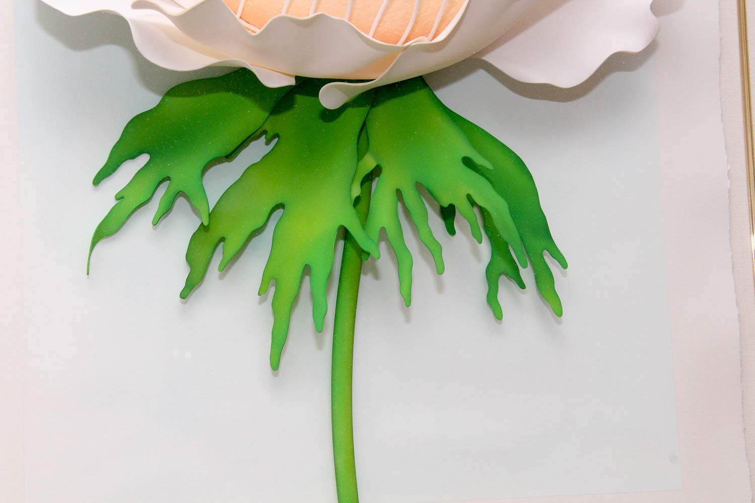 Reinhard Original Paper Sculpture "The Sting Quartett"