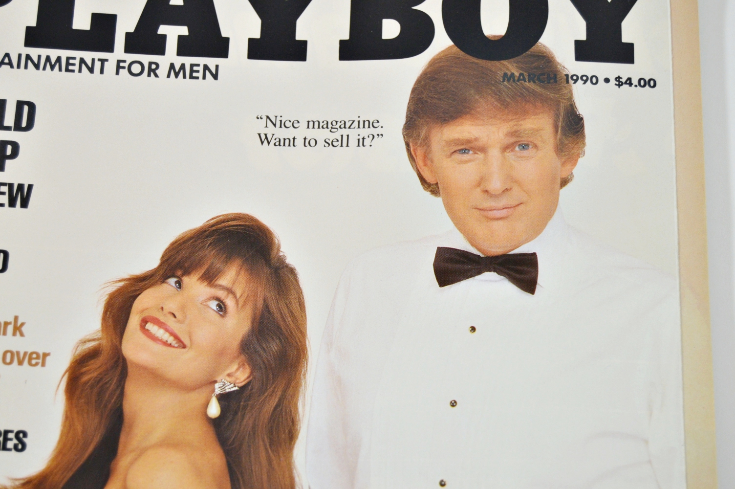 Donald Trump 1990 "Playboy" Magazine
