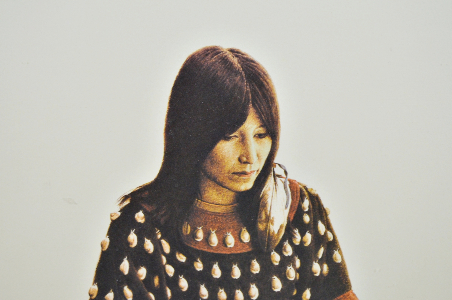 James Bama's "Sioux Indian with Eagle Feather"