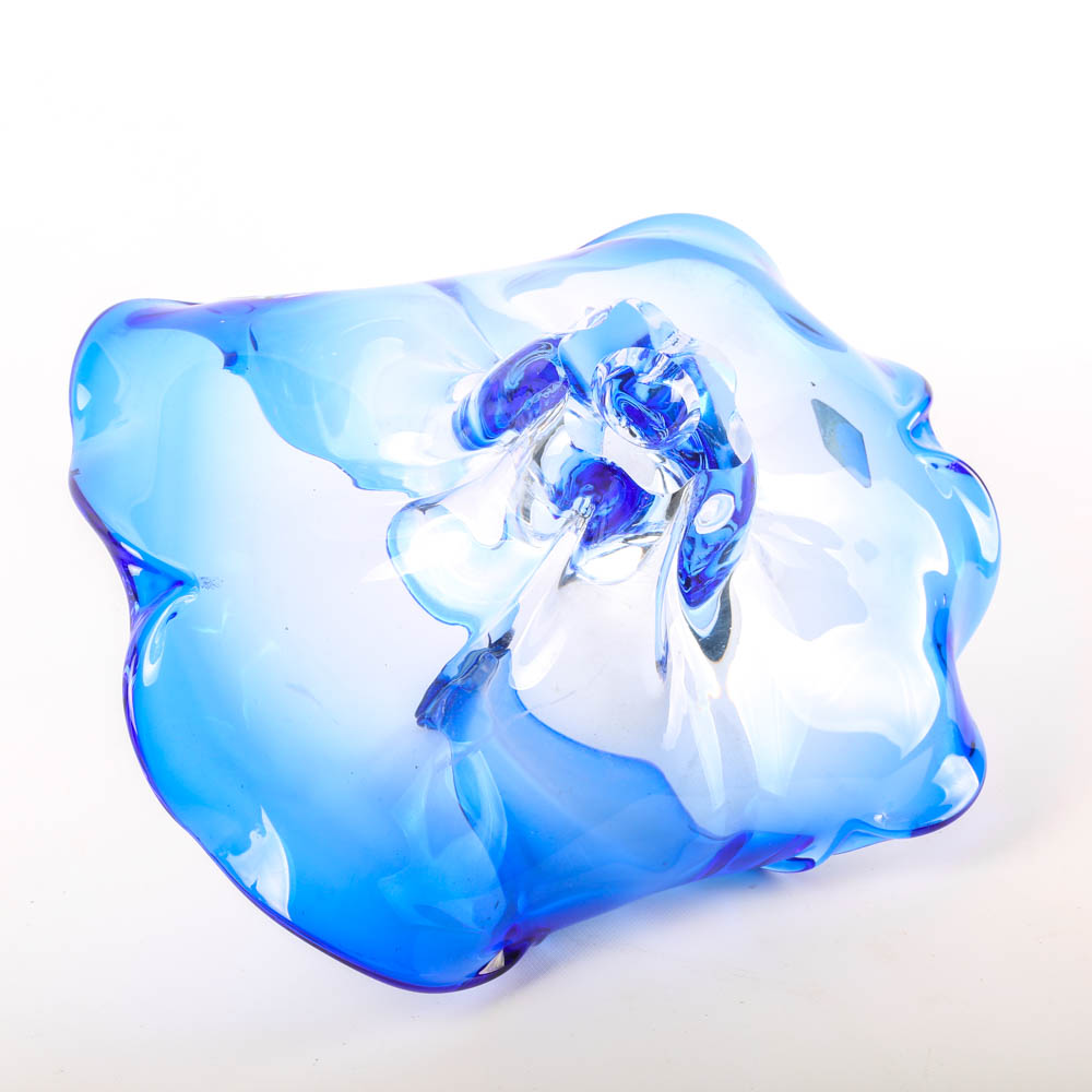 Shannon Crystal Vase and Basket