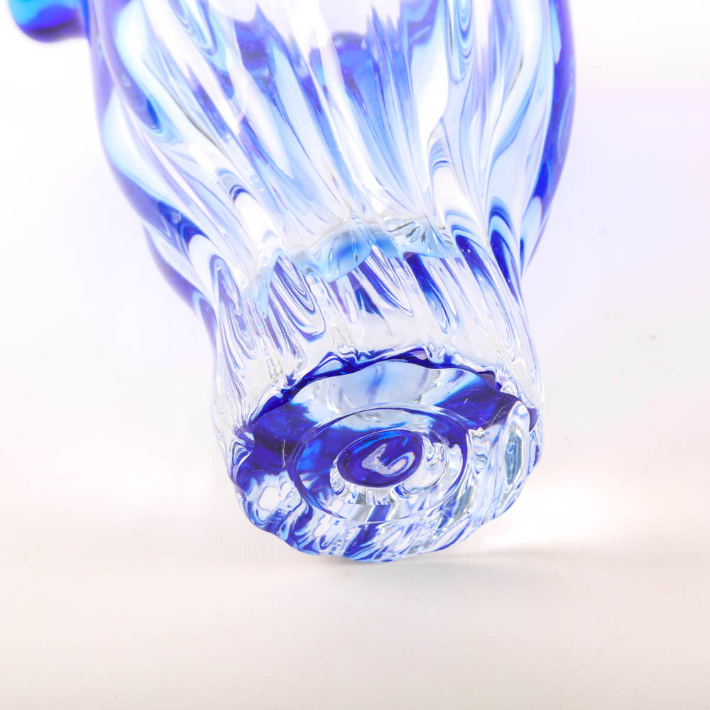 Shannon Crystal Vase and Basket