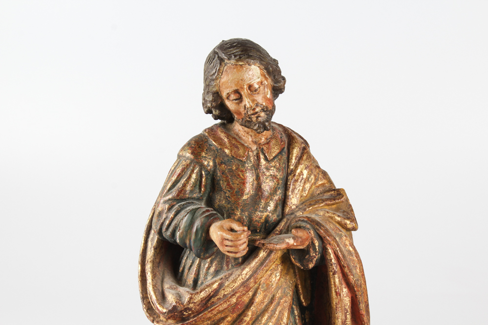Antique Saint Matthew Statue