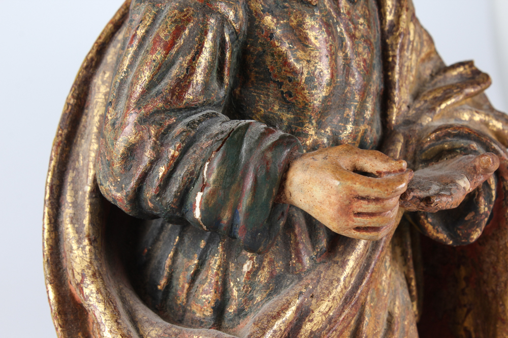 Antique Saint Matthew Statue