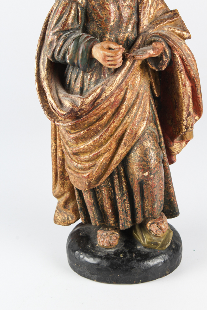 Antique Saint Matthew Statue