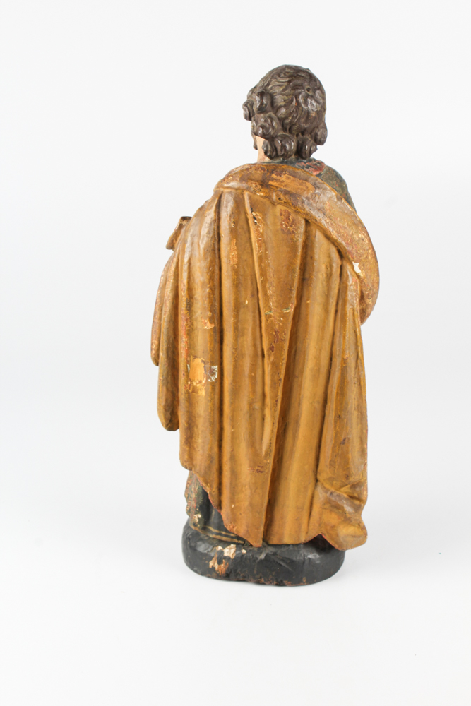 Antique Saint Matthew Statue