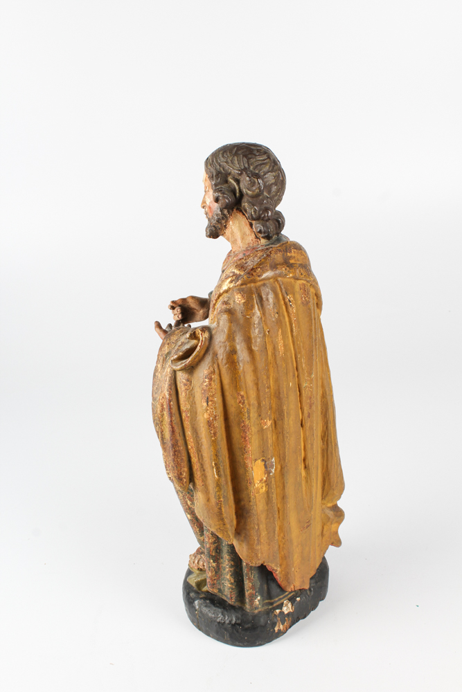 Antique Saint Matthew Statue