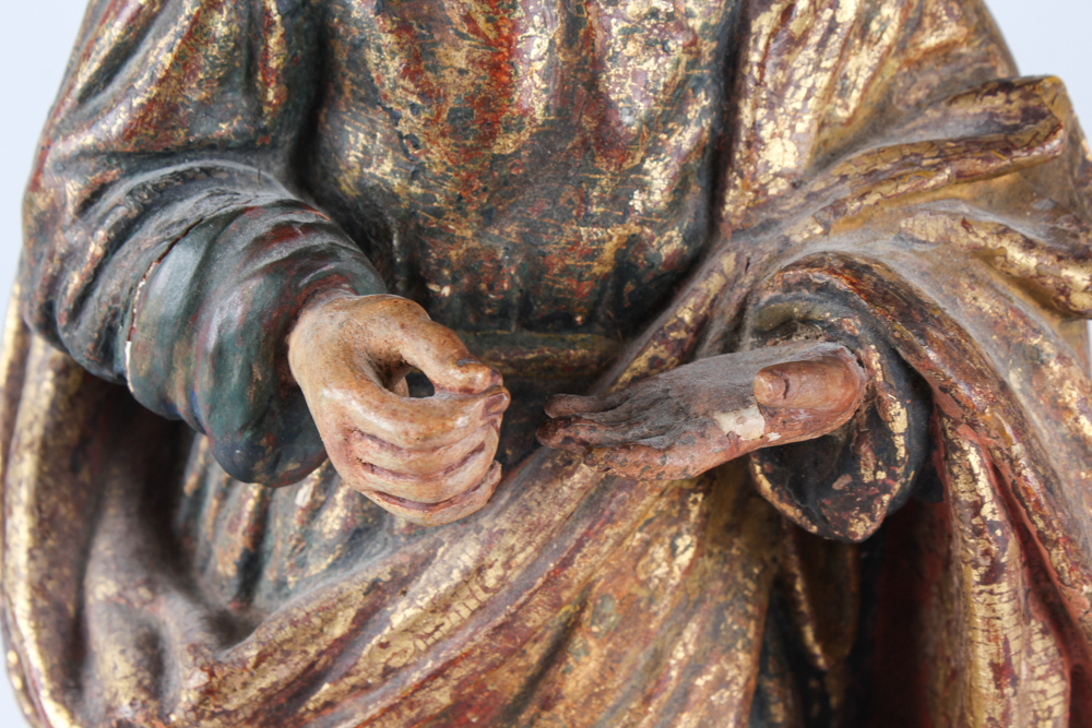 Antique Saint Matthew Statue