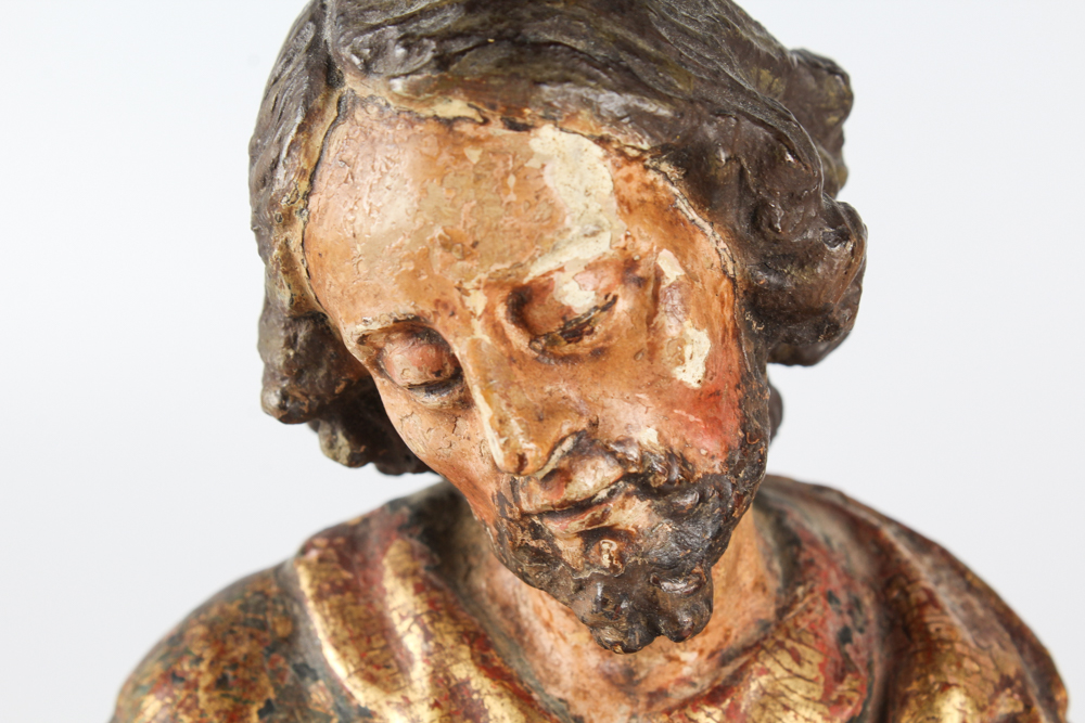 Antique Saint Matthew Statue