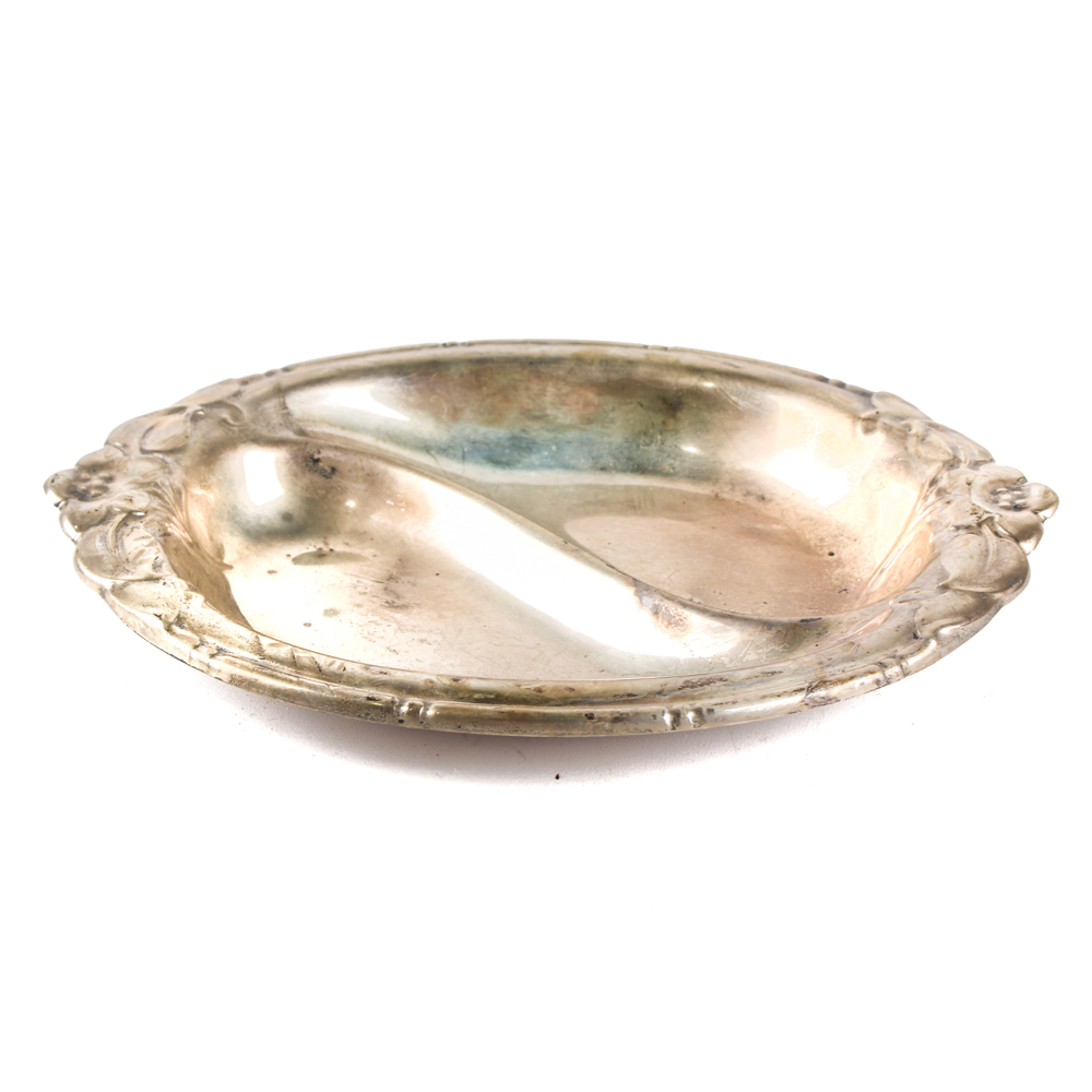Frank Smith Silver Co. Sterling Silver Relish Dish