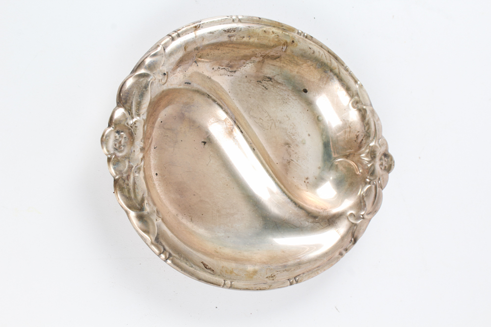 Frank Smith Silver Co. Sterling Silver Relish Dish