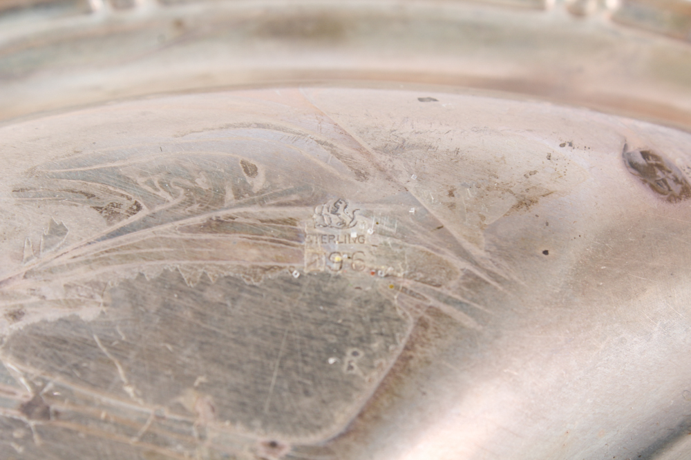 Frank Smith Silver Co. Sterling Silver Relish Dish