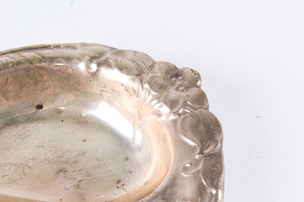 Frank Smith Silver Co. Sterling Silver Relish Dish