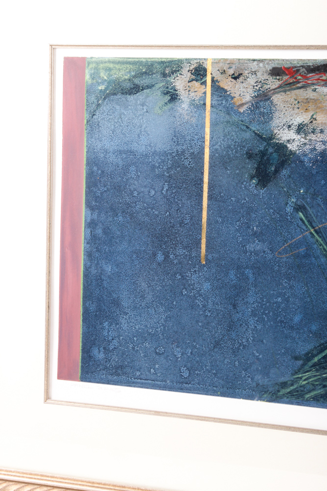 J. Baughman Hand Embellished Serigraph "Panel Series"