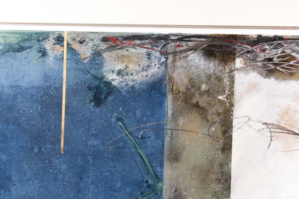 J. Baughman Hand Embellished Serigraph "Panel Series"