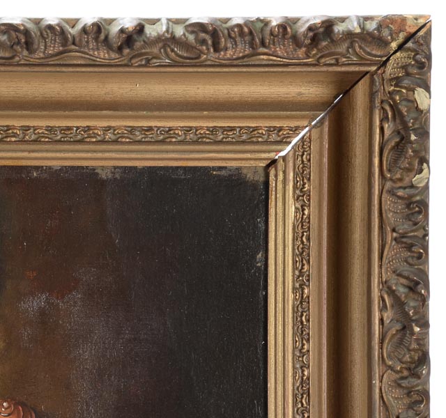 Antique Oil on Canvas Still Life