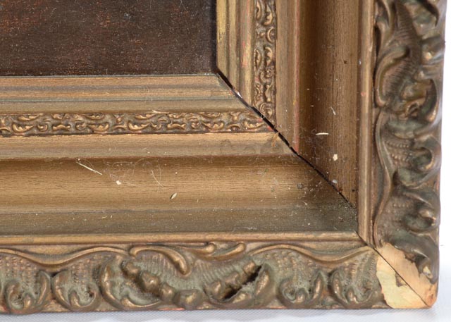 Antique Oil on Canvas Still Life