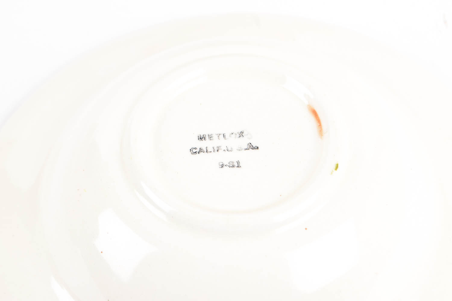 Vintage Metlox Della Robbia Vernonware