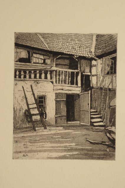 Four A. Graeme Mitchell Original Etchings