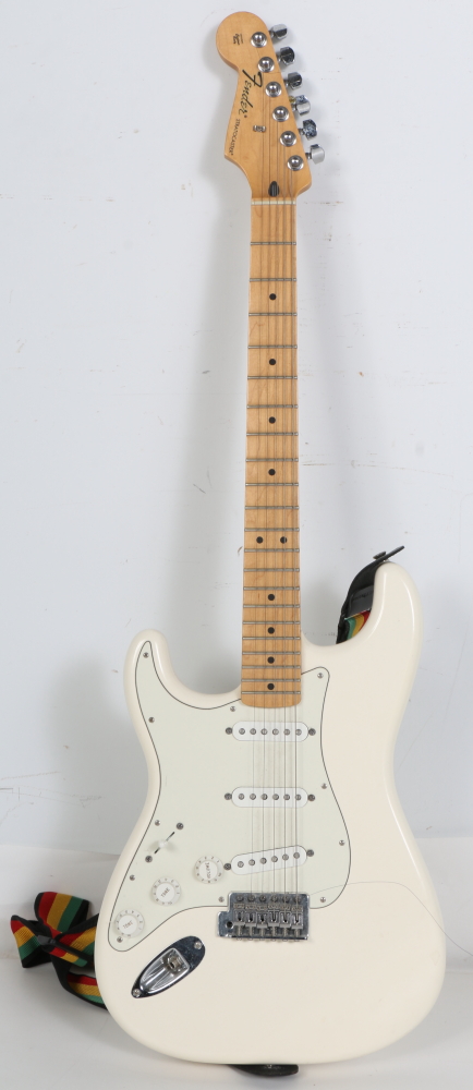 2010 Left-Handed Fender Stratocaster and Marshall Amplifier