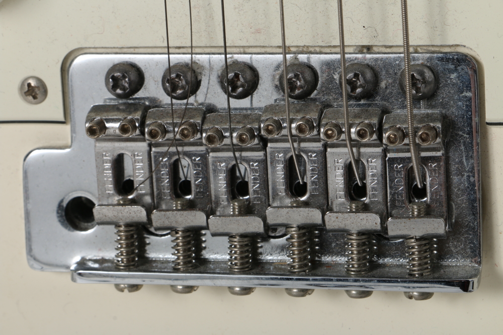 2010 Left-Handed Fender Stratocaster and Marshall Amplifier