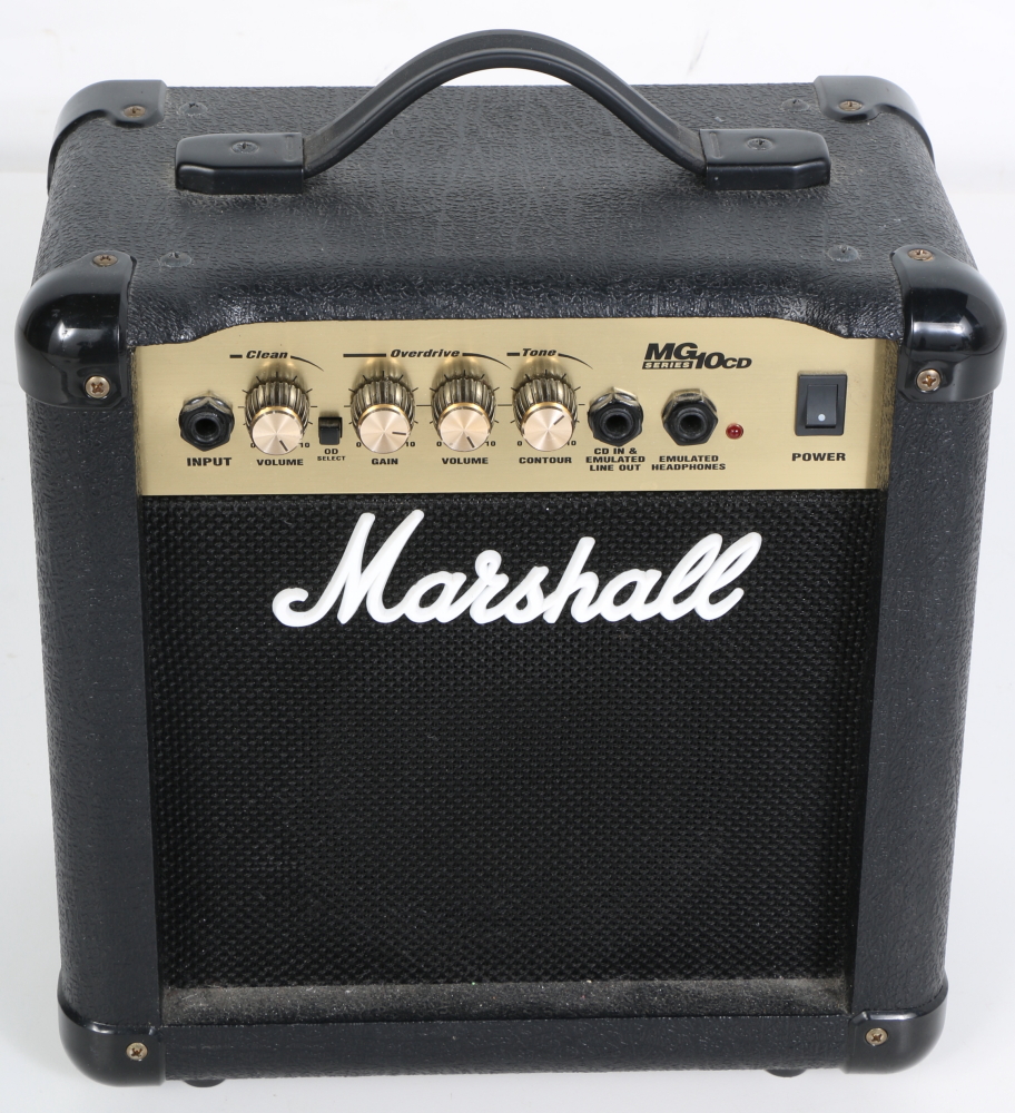 2010 Left-Handed Fender Stratocaster and Marshall Amplifier