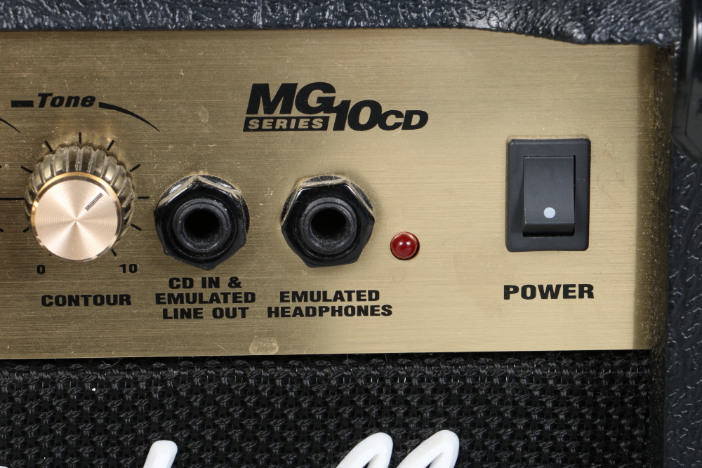 2010 Left-Handed Fender Stratocaster and Marshall Amplifier